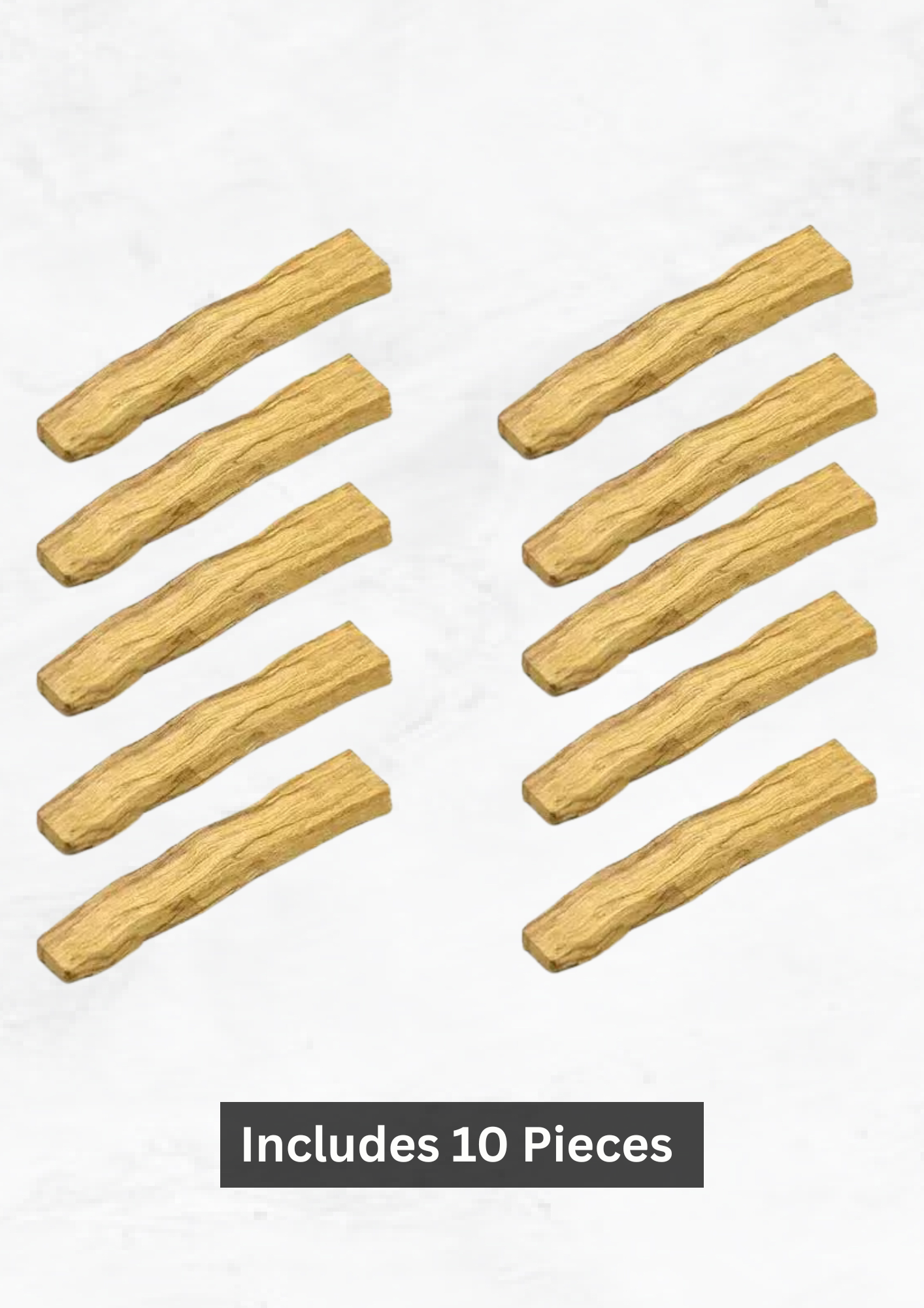 Palo Santo Natural Incense Sticks 10 Pack – Aromatherapy | Meditation, Yoga, Rituals, Alter Pieces | Cleanse Negative Energy | Smudge Sticks