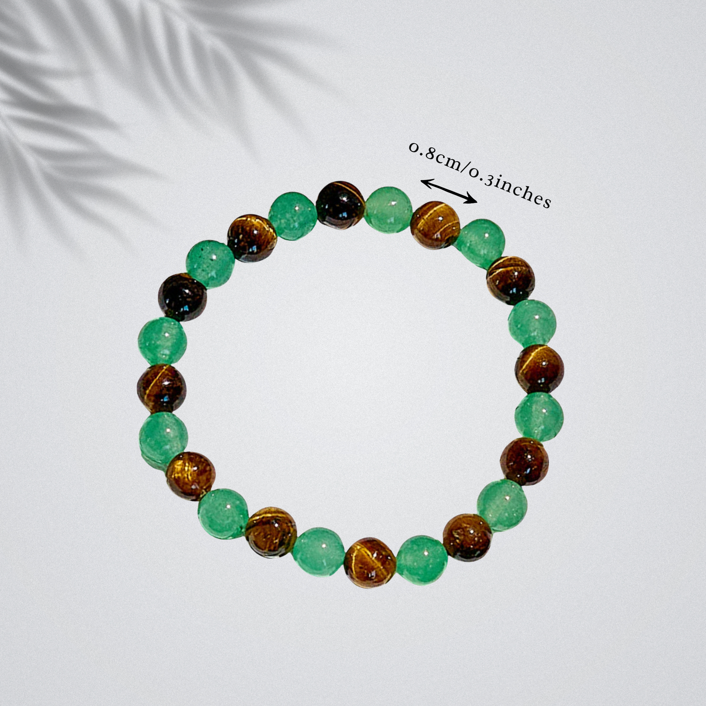 Green Aventurine & Tigers Eye – Money, Good Luck, Healing