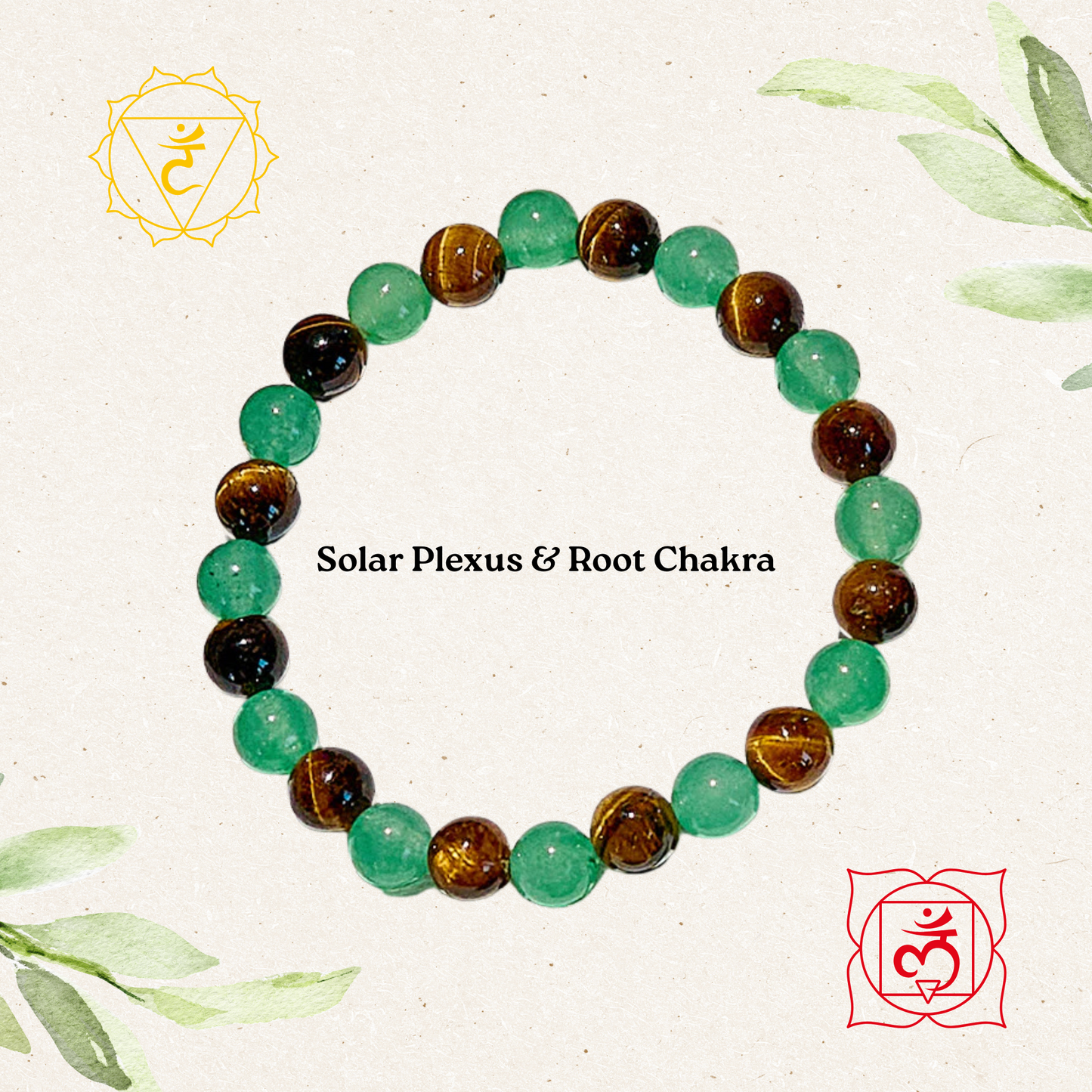 Green Aventurine & Tigers Eye – Money, Good Luck, Healing