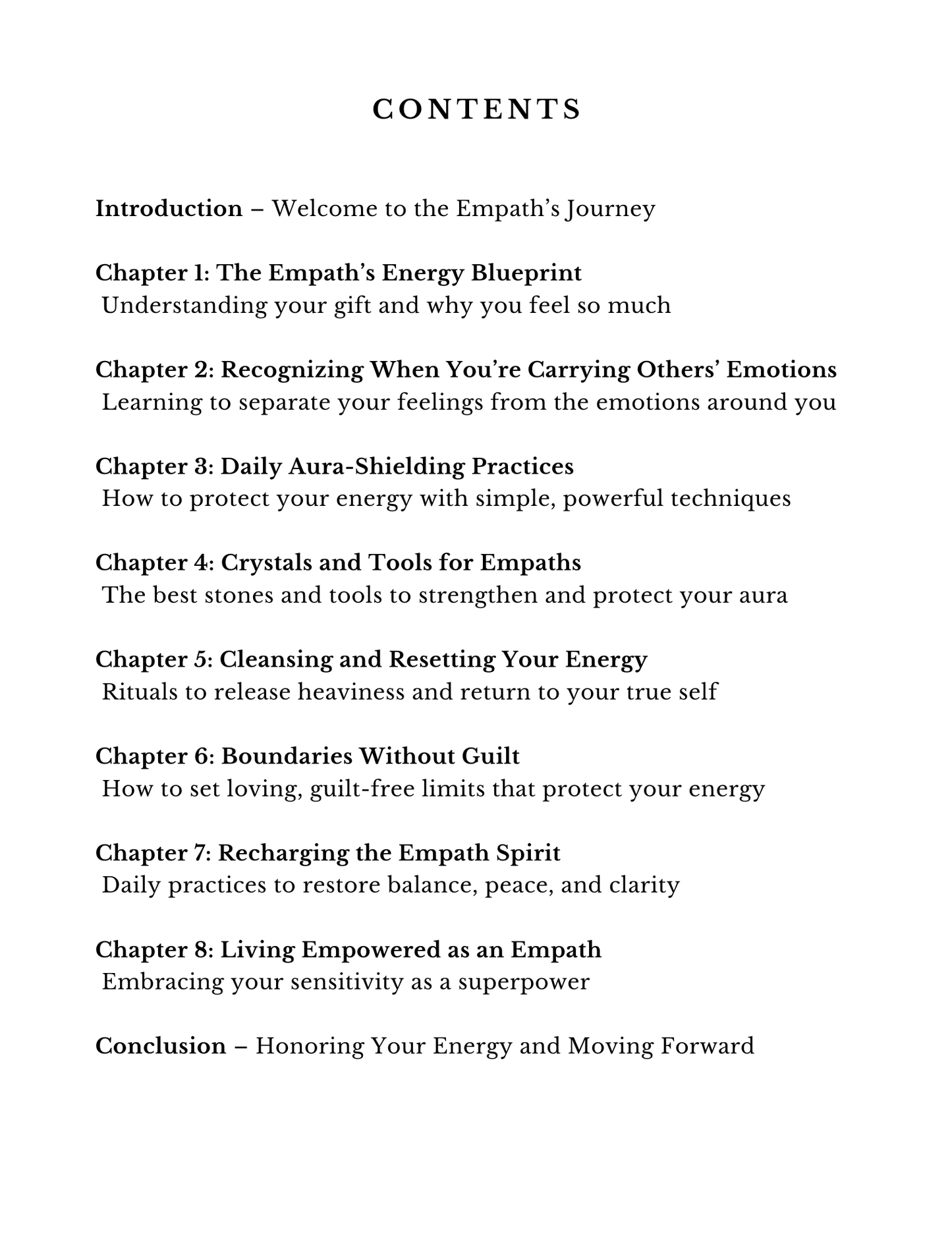 The Spiritual Empath's Protection Guide (PDF)