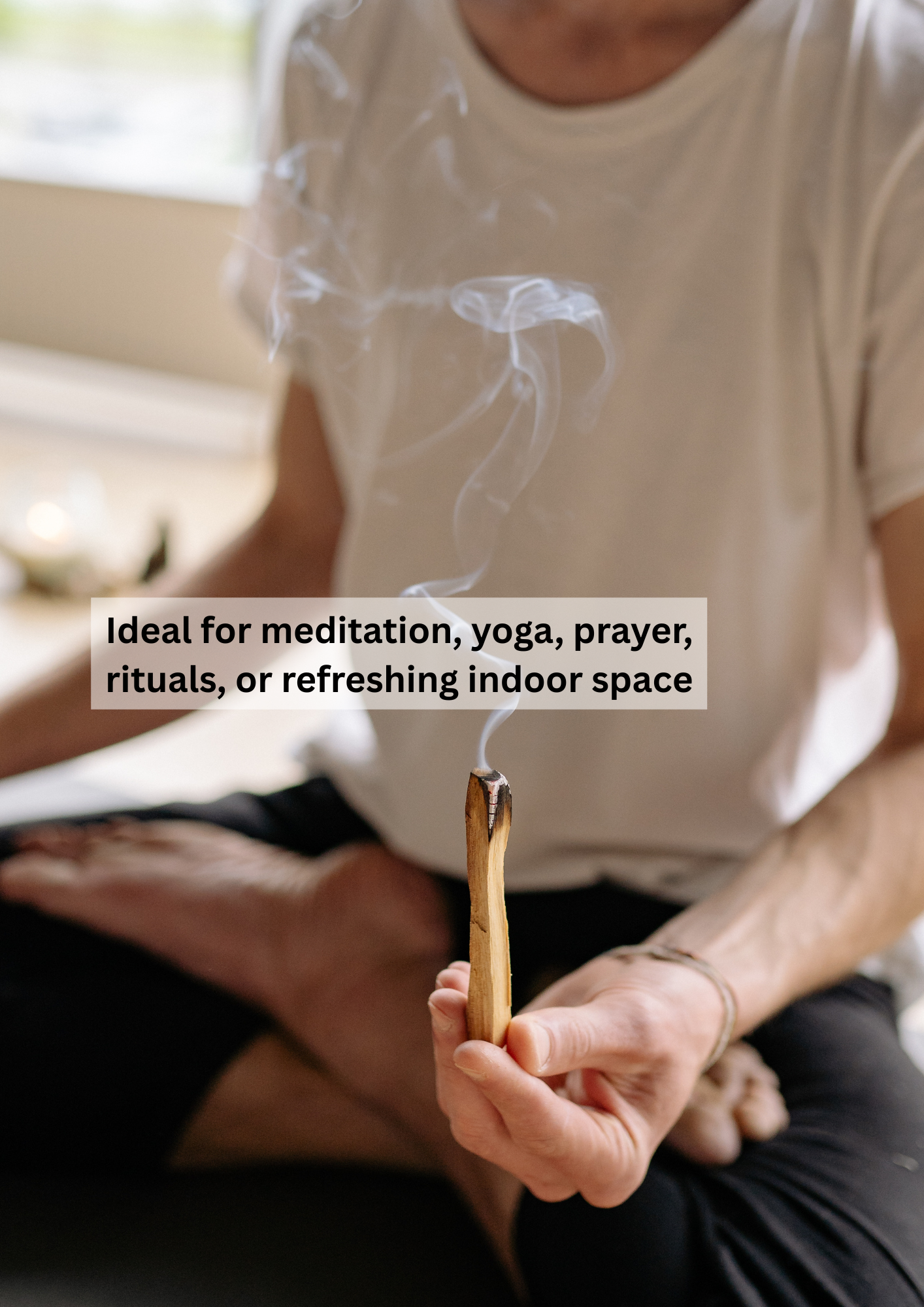 Palo Santo Natural Incense Sticks 10 Pack – Aromatherapy | Meditation, Yoga, Rituals, Alter Pieces | Cleanse Negative Energy | Smudge Sticks