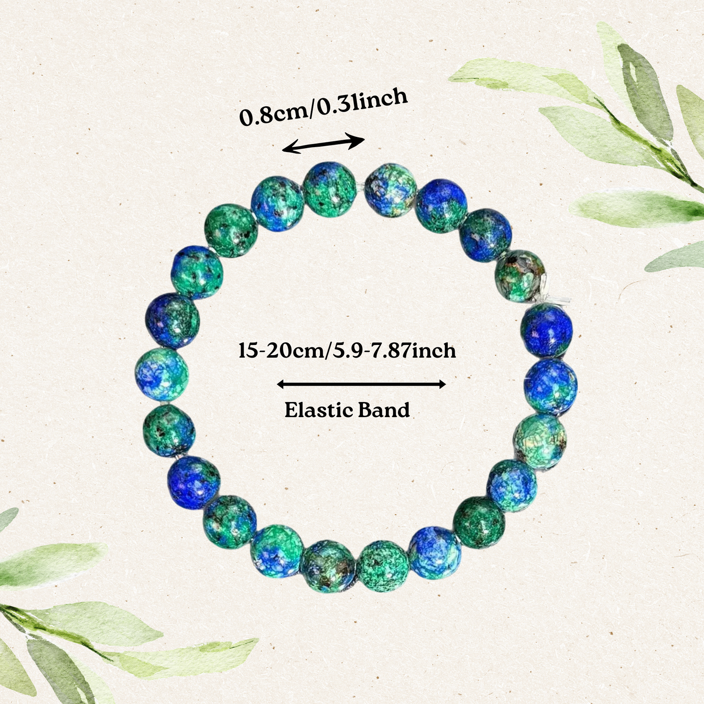 Lapis Lazuli Bracelet – Wisdom, Spiritual Enlightenment, Courage, Emotional Healing | Healing Crystal Bracelet | Meditation Stone
