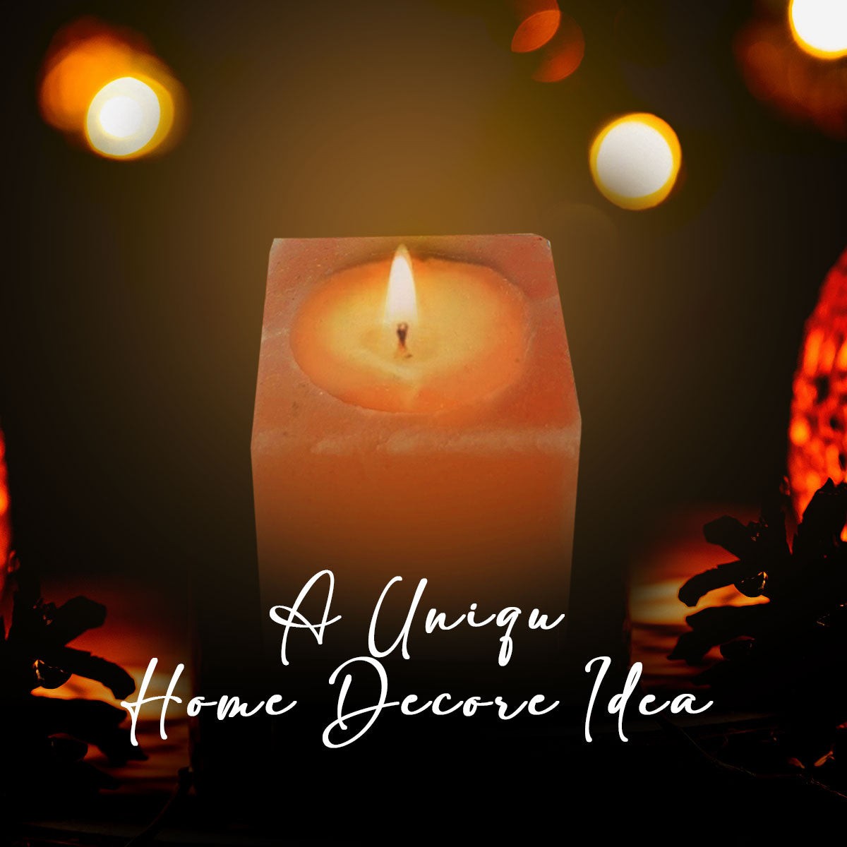 Himalayan Pink Salt Tea Light Holder – Natural Crystal Candle Holder for Home, Spa & Meditation Décor