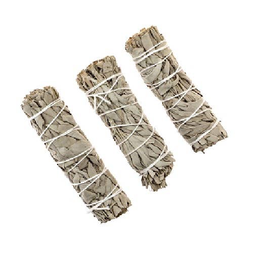 Abalone Shell Smudging Kit – 4"-5" Shell with Wooden Stand & White Sage Bundle